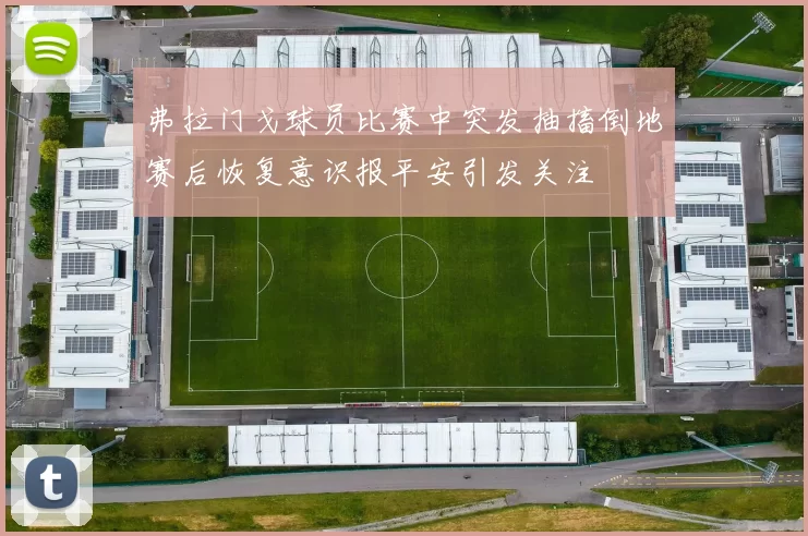 弗拉门戈球员比赛中突发抽搐倒地赛后恢复意识报平安引发关注